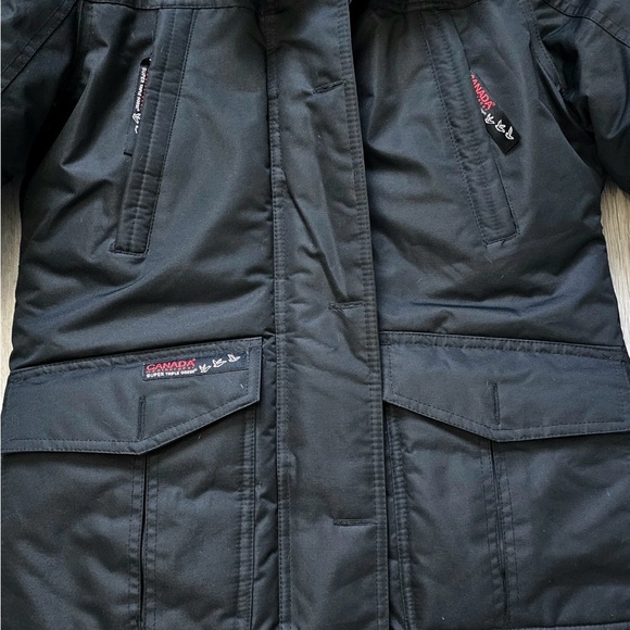 Canada Weather Gear Women’s Black Winter Parka Sz Small - Picture 4 of 7
